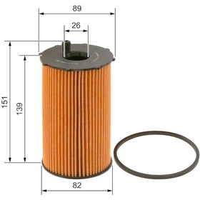 Resim Fıl Mle1525-yag Filtresi Land Rover Dıscovery 2.7 Td C2s29685 