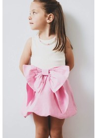 Resim Defacto Kız Bebek Esnek Belli Poplin Etek F5797a525smpn82 Pembe 