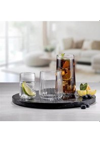 Resim Paşabahçe Nova Su Meşrubat Kahve Yanı Bardak Takımı 18 Parça 