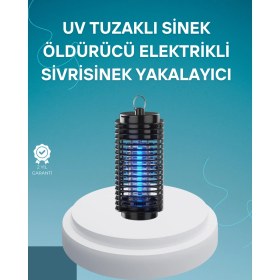 Resim Datatek Çevre Dostu Elektrikli Sivrisinek Öldürücü Lamba – 50M² Etki Alanı 