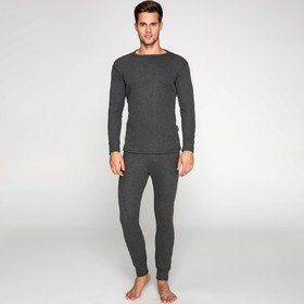 Resim Thermoform Soft Termal Antrasit İçlik Set (HZT12001) - M 