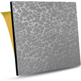 Resim Tink Gri Embos Keçe Ses ve Isı Yalıtım Paneli 41X41 cm 