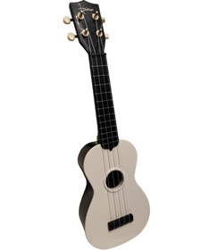 Resim Hawiian XU21-1-WH Soprano Ukulele (Beyaz) | Şık ve Minimalist Beyaz Cila Dengeli Tansiyon Kristal Tizler 