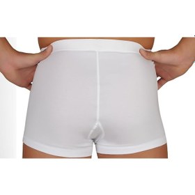 Resim Caretex Hafif Emici Boxer Erkek Külot 5Xl Beyaz 