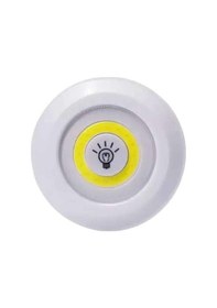 Resim Led Lamba 3'lü Uzaktan Kumandalı Yapışkanlı Renkli 