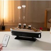 Resim Vothoon Titanic Gemi Hava Nemlendirici Işıklı Fonksiyonlu Buhar Makinesi Kumandalı 