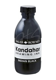Resim Daler Rowney Kandahar Siyah Çini Mürekkebi 175Ml 
