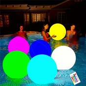 Resim 16 Renkli LED Işıklı Plaj Topları, Uzaktan Kumandalı Akıllı Aydınlatmalı, Şişme Parti Süsleri, Su Balonları – Beyaz ve Canlı Renklerde Yeniden Kullanılabilir Kauçuk Malzeme | Havuz Kenarı Eğlencesi ve Plaj Aksesuarları İçin Mükemmel 