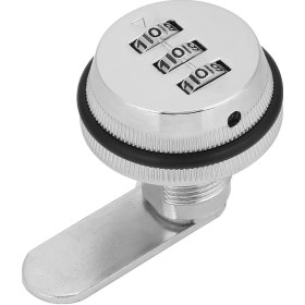 Resim Tenfowee Üç Basamaklı Parola Kilitli Ofis Çekmecesi, Dolap Kapısı - Kaliteli Çelik Ve Çinko Alaşımlı, Anahtar Gereksinimi Yok Siyah/silver Seçenekli, Xt20 Modeli 