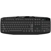 Resim MY MAKE Kb-250u everest Siyah F Usb Kablolu Multimedya 113 Tuşlu Klavye 