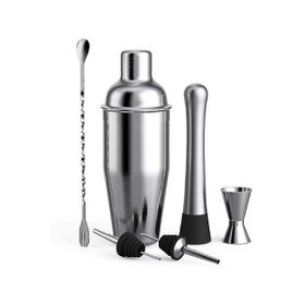 Resim Vosco 750 ML 6 Parça Kokteyl Seti Shaker 