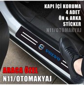 Resim Volvo Kapı Iç Koruma Ayaklık Sticker Markalı 