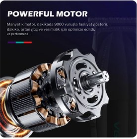 Resim Vgr V-906 DLC T-Blade 9000 Rpm Tıraş Makinesi 