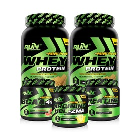 Resim Fitness MİNİ MEGA - 2x Whey Mini Plus Bisküvi, Bcaa Karpuz, Creatine, Arginine Limon 