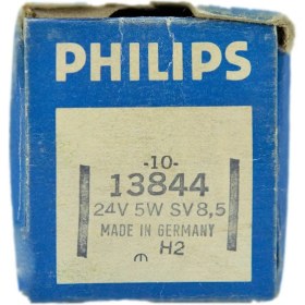 Resim Philips 5W 24V 2800K Halojen Ampul 