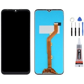 Resim Tecno Spark 4 Lite Ekran Lcd Dokunmatik Tamir Seti Ve Yapıştırıcı Yanında Yedcom 