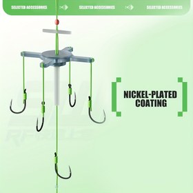 Resim 1 Adet Yüksek Verimli Balıkçılık Kancası, Keskin ve Etkili, Artan Av Oranı İçin Outdoor Tutkunlarına Özel 