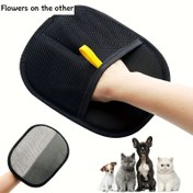 Resim Tekrar Kullanılabilir Kedi Tüyü Temizleme Eldivenleri - Kolay Tüy ve Kırlent Çıkarma için Çift Fırçalı Tasarım, Evcil Hayvan Sahipleri için Ergonomik Bakım Eldivenleri, Dayanıklı & Kolay Temizlenebilir Ev Temizlik Araçları, Köpek Kırlenti Temizleme | Çift Fırçalı Eldivenler | Ayarlanabilir Uyumlu Eldivenler, Evcil Hayvan Tüyü Temizleyici Alet 