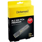 Resim Intenso 3835450 500 GB 2100-1700 Mb/s M.2 Nvme Premium 3d NAND SSD 