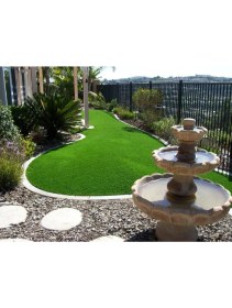 Resim Kayahan Ev Nurteks 20MM Suni Çim Halı 100 x 1050 cm ( 1 Metre x 10.5 Metre ) 