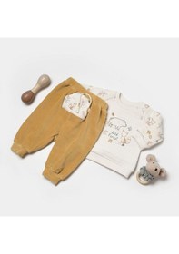 Resim Bibaby Wild Forest 2'li Bebek Takım 59811 Bej 