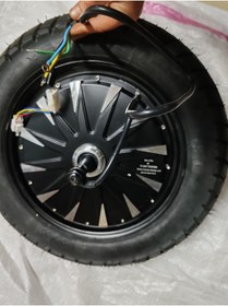 Resim FeyzaDesign 12 inç 2000W 60V-84V Uyumlu Dinamo Lastikli Elektrikli Scooter 