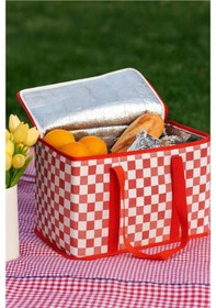 Resim Termo Yalıtımlı Piknik Çantası 35 X 20 X 20 Cm Kırmızı 