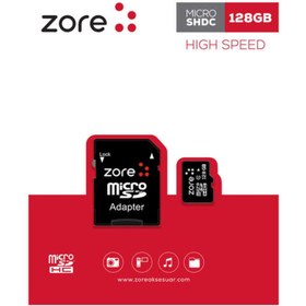Resim Zore Micro Sd Hafıza Kartı 128gb 