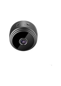 Resim Agoodshop Siyah 1080p Kablosuz Manyetik Ip Kamera - Gece Görüş Ve Hareket Algılama 