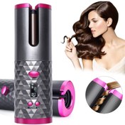 Resim Genel Markalar Şarjlı Kablosuz Otomatik Saç Maşası Saç Şekillendirici Saç Bukle Makinesi Taşınabilir Saç Maşa 