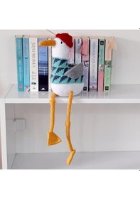 Resim Amigurumi Örgü Oyuncak Martı 