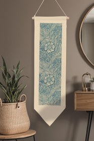 Resim William Morisse Duvar Halısı, Sanat Serisi Dekor, 100cm Kanvas Flama Askılı Duvar Örtüsü NO:694 - Renkli - 7 / 30 x 100 