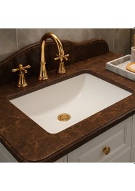 Resim Turavit Hilton Kare Tezgâh Altı Lavabo 41x52 Cm 5027 Diğer 