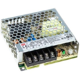 Resim Mean Well Lrs-75-24 24vdc 3.2a 77w Güç Kaynağı Gri 
