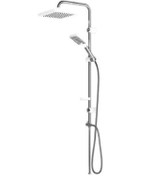 Resim White Cubic Kare Yağmurlama Tepe Duş Seti Diğer 