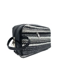 Resim Boldy Erkek Kozmetik Çantası-Tıraş Çantası-Seyahat Çantası Siyah Yılan Siyah 