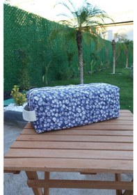 Resim Estrella Papatya Dy-son Airwrap Ve Tüm Saç Şekillendiriciler İçin Xl Boy Çanta Seyahat Çantası Mavi Kare Mavi 