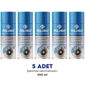 Resim Polumat Fren Balata Temizleme Spreyi 5'li Paket 