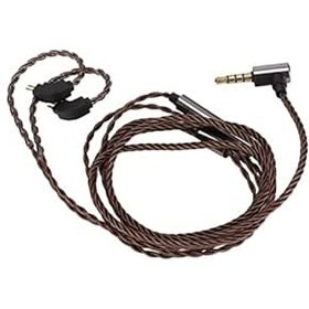 Resim 2 Pin Iem Kablosu, 2 Pin Kulaklık Kablosu, Kulaklık Kablosu Yedek Kulaklık Kablosu Weston 1964 Ue3X Ue18 W4R Için 2 Pin 0.78Mm Kulaklıklar Için Mic Ile 