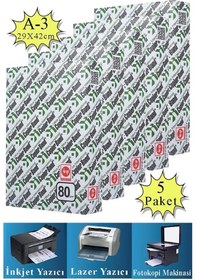 Resim Copierbond Fotokopi Kağıdı A3 80 Gr 500 Lü 5 Paket 