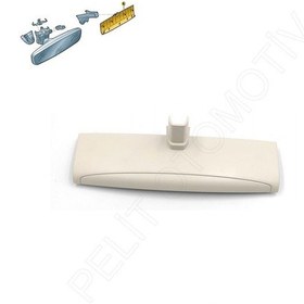 Resim Passat B8 İç Dikiz Ayna Kapağı 3g0867927b 