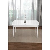 Resim Canisa Concept Via Açılabilir Mutfak Masası-Yemek Masası Beyaz 