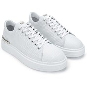 Resim Kemal Tanca Tamer Tanca Erkek Hakiki Deri Beyaz Sneakers & Spor Ayakkabı 