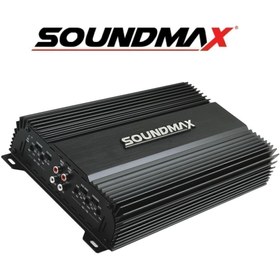 Resim Soundmax Sx-kl2838 4kanal Profesyonel Oto Amfi 4ohm 4x60w-2 Ohm 4x90w Rms Anfi Ampilifier 