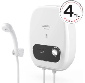 Resim Arzum Termal Elektrikli Şofben AR064 3 Kademeli 7,3 kW 5 L/Dk Enerji Tasarruflu Hızlı Isıtma 