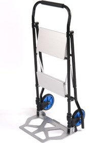 Resim Rafiste Merdiven Fonksiyonlu 2 Tekerlekli Taşıma Arabası 