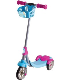 Resim Furkan Toys Prenses Sepetli 3 Tekerlekli Scooter 