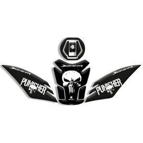 Resim Dominar 250 Punısher Tasarımlı Tank Pad 2020/2024 01 