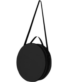 Resim Homyl Katlanır Tabure Saklama Çantası Seyahat Ayarlanabilir Siyah 