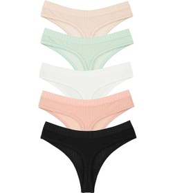 Resim Vanilya Secret Pamuk Tanga 5'li Paket 